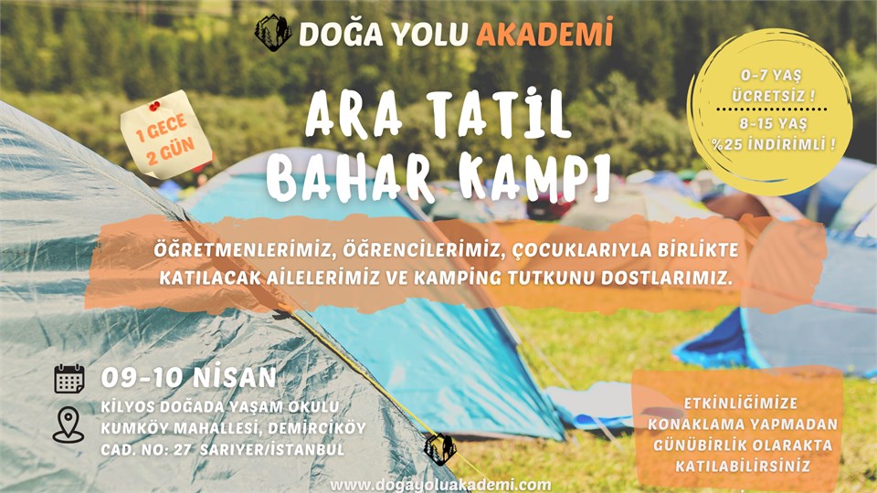Doğa Yolu Akademi  Ara Tatil Bahar Festivali