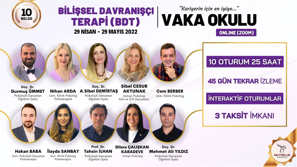 Bilişsel Davranışçı Terapi (BDT) Vaka Okulu