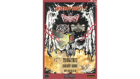 Destroy Night 7: Persecutory, Devoured Elysium, Infernal Carnage Konseri