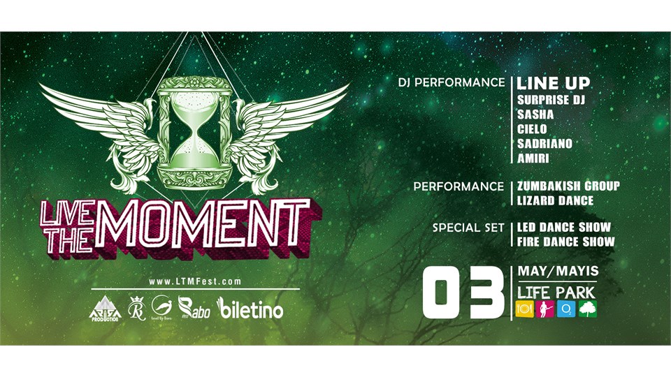LIVE THE  MOMENT FESTIVAL (SPRING 2022)