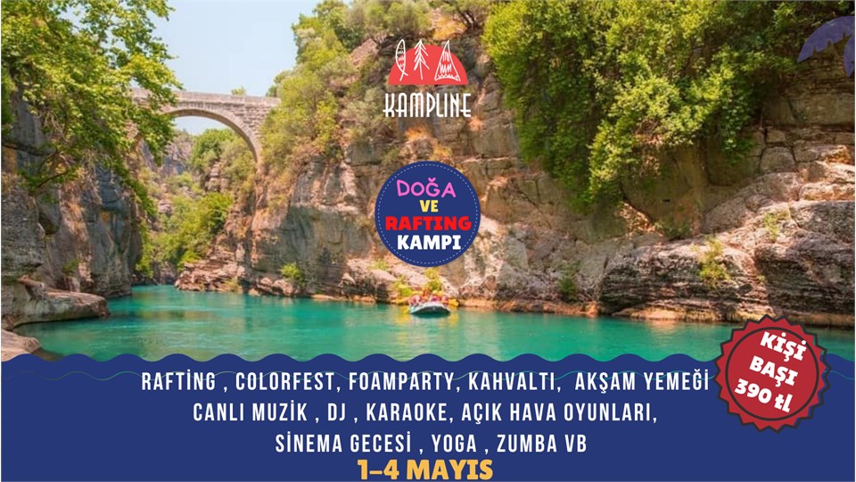 Kamp Kampline Doğa Ve Rafting Kampı