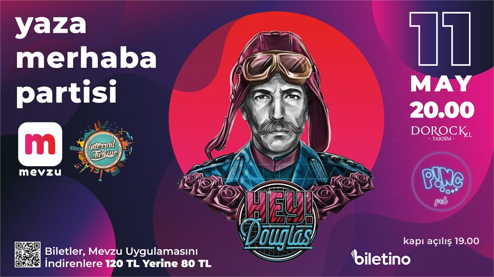 Interrail Türkiye ve Mevzu Yaza Merhaba Partisi