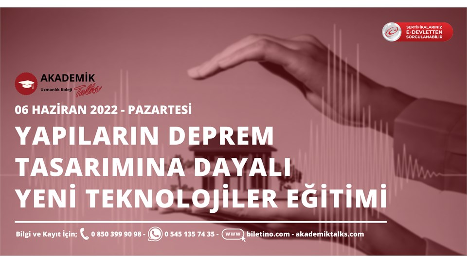 Yapıların Deprem Tasarımına Dayalı Yeni Teknolojiler