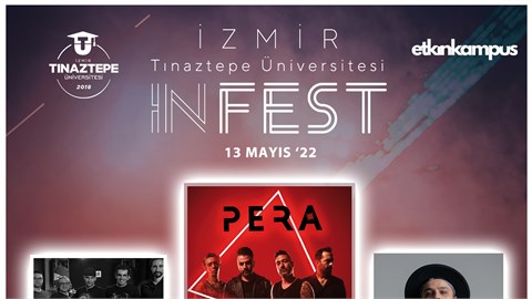 İzmir In Fest I Tınaztepe Üniversitesi Bahar Şenliği (Ücretsiz)