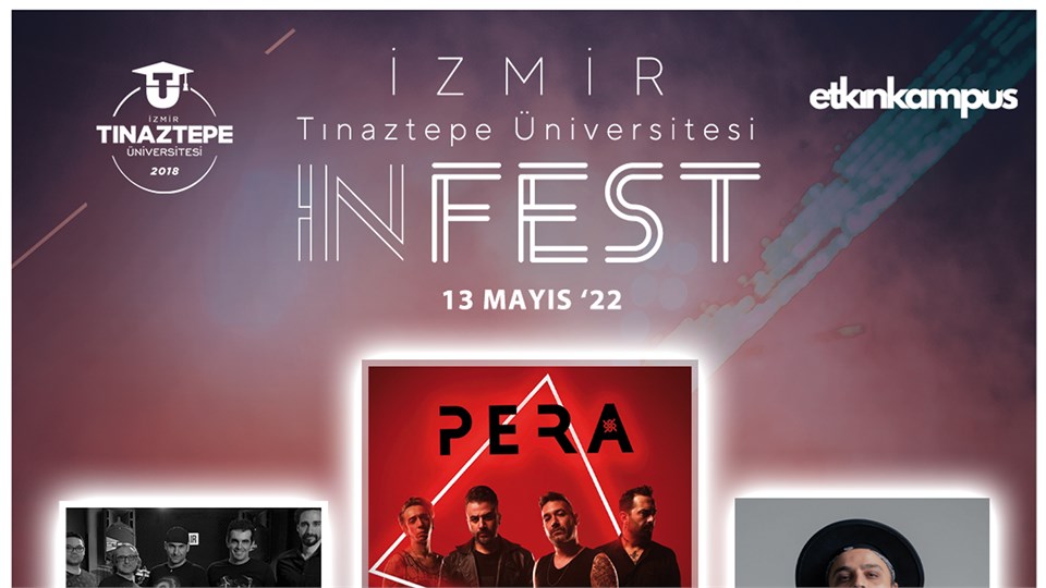 İzmir In Fest I Tınaztepe Üniversitesi Bahar Şenliği (Ücretsiz)