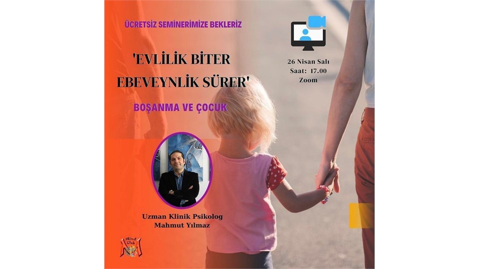 BOŞANMA VE ÇOCUK ÜCRETSİZ SEMİNER