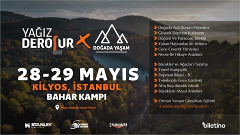 Bahar Kampı | Yağız Derolur x Doğada Yaşam Okulu