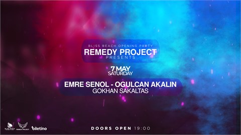 THE REMEDY PROJECT PRESENTS: EMRE SENOL,OGULCAN AKALIN
