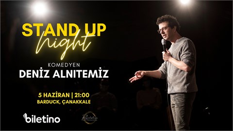 Stand Up Night: Deniz Alnıtemiz 