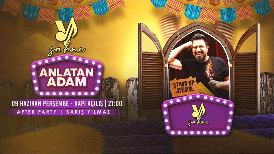 Anlatanadam Stand Up Gösterisi Samsun
