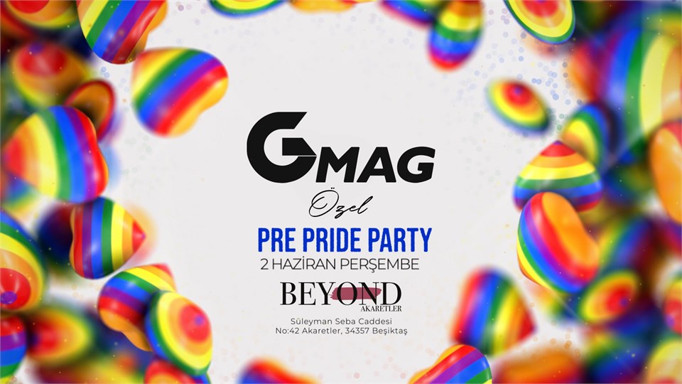 Gmag Özel Pre Pride Partisi