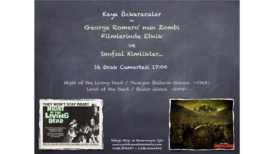 Kaya Özkaracalar ile Film Okuma Atölyesi
