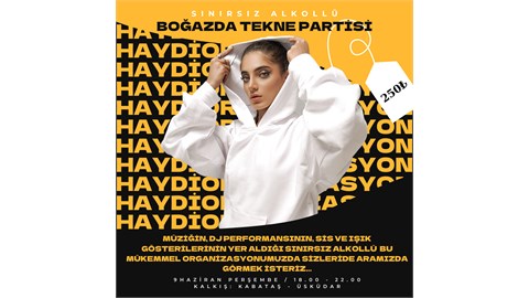 Boğazda Tekne Partisi