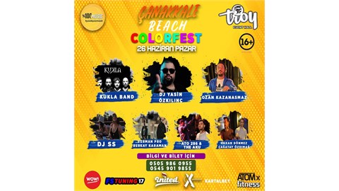 ÇANAKKALE BEACH COLOR FEST