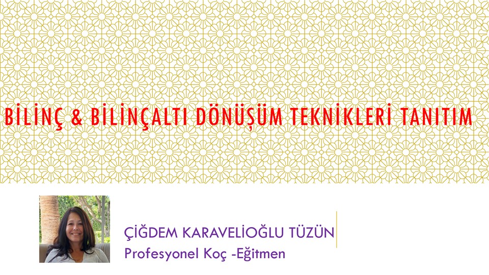 BİLİNÇ & BİLİNÇALTI DÖNÜŞÜM TEKNİKLERİ TANITIM