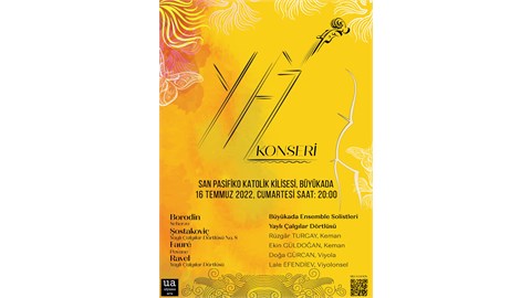 BÜYÜKADA ENSEMBLE YAZA MERHABA KONSERİ