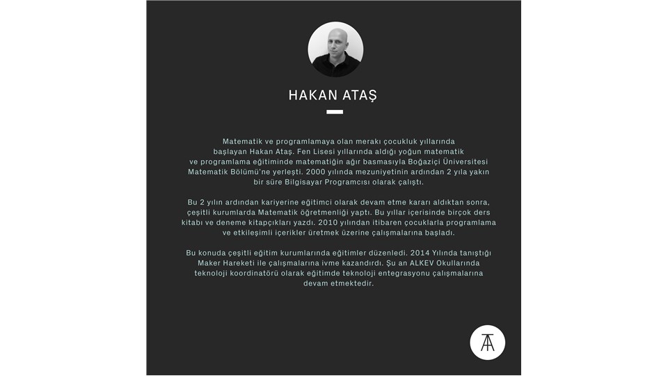 Hakan Ataş ile Yaratıcı Teknoloji