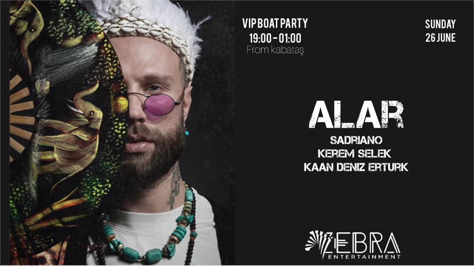 Zebra Entertainment - Alar on VIP Boat Party