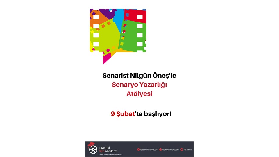 Senarist Nilgün Öneş'le Senaryo Yazarlığı Atölyesi