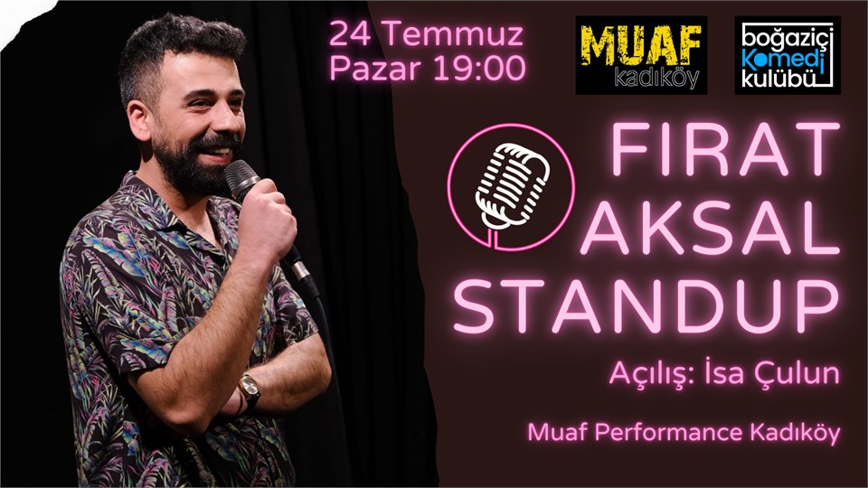 Boğaziçi Komedi Kulübü: Fırat Aksal Stand Up