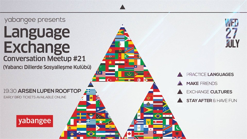 Language Exchange Meetup #21 (Yabancı Dillerde Sosyalleşme Kulübü)