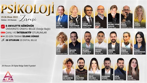 ONLINE PSİKOLOJİ ZİRVESİ / 19-26 Ekim