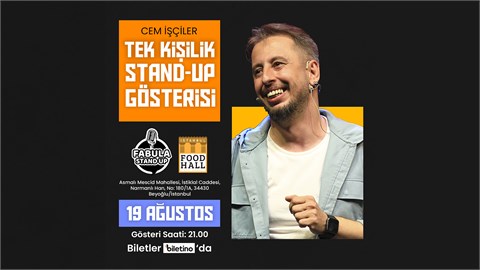Fabula Cem İşçiler Tek Kişilik Stand-Up // Food Hall