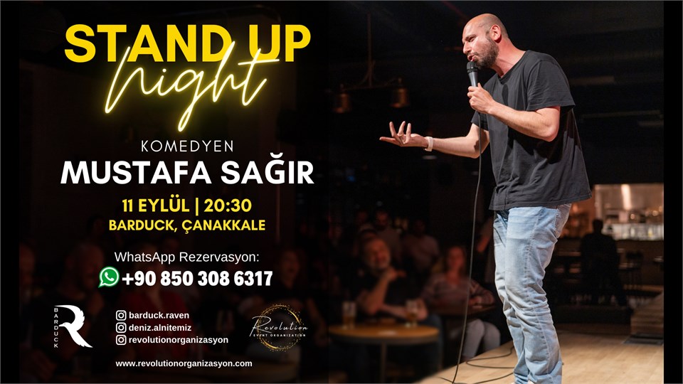 Stand Up Night: Mustafa Sağır