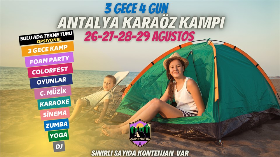 Antalya Karaöz Kanpı