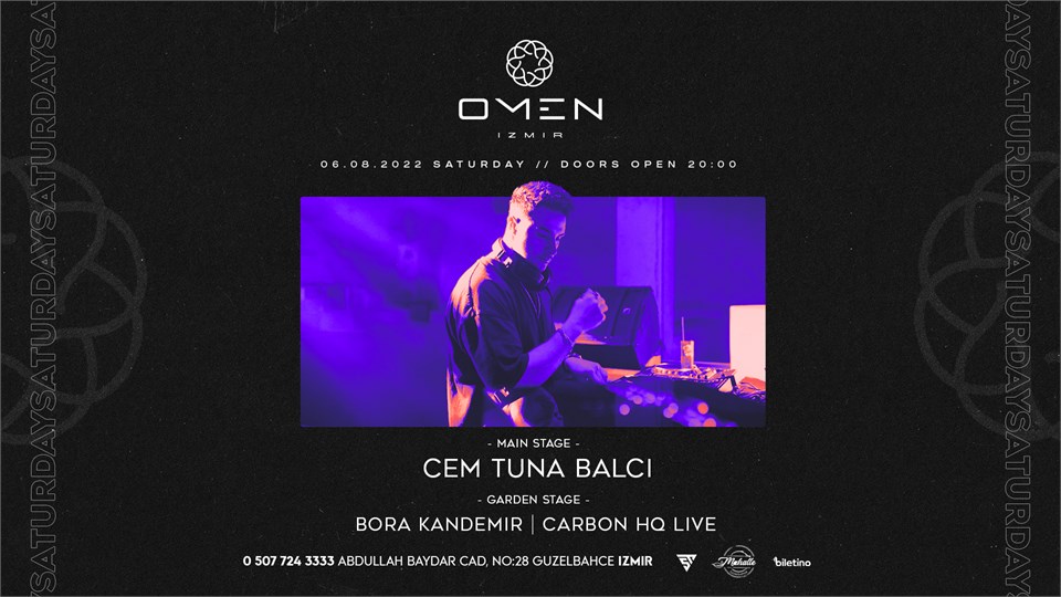 CEM TUNA BALCI - BORA KANDEMİR - CARBON HQ LIVE - IZMIR - CLUB OMEN