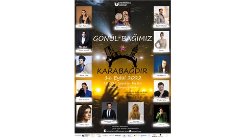 GÖNÜL BAĞIMIZ KARABAĞDIR KÜLTÜR VE SANAT GECESİ