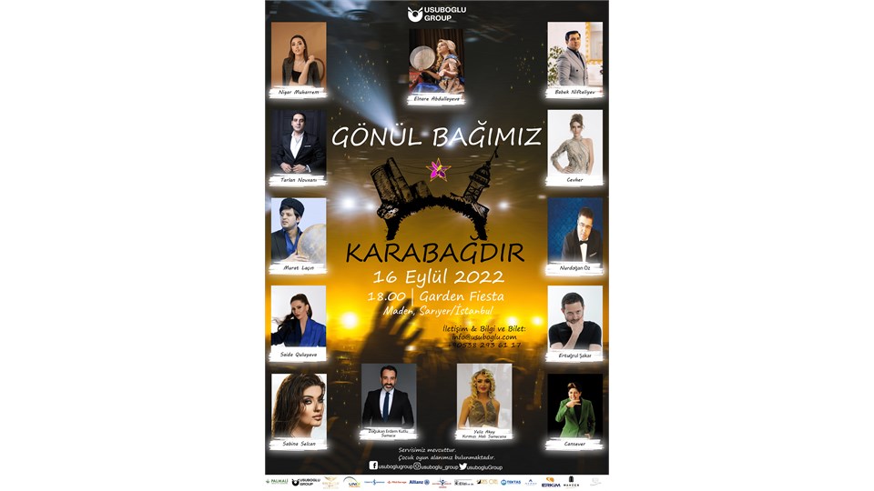 GÖNÜL BAĞIMIZ KARABAĞDIR KÜLTÜR VE SANAT GECESİ