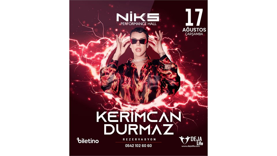Kerimcan Durmaz Kemer NİKS Konseri | 17 Ağustos 2022 | Niks Club