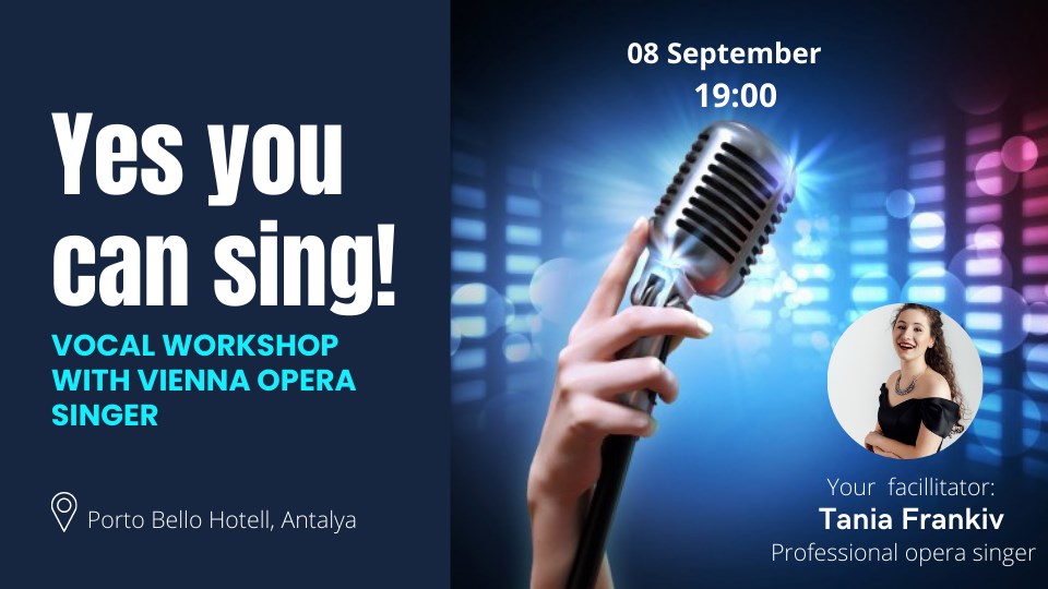 Yes, you can sing! Vocal master class