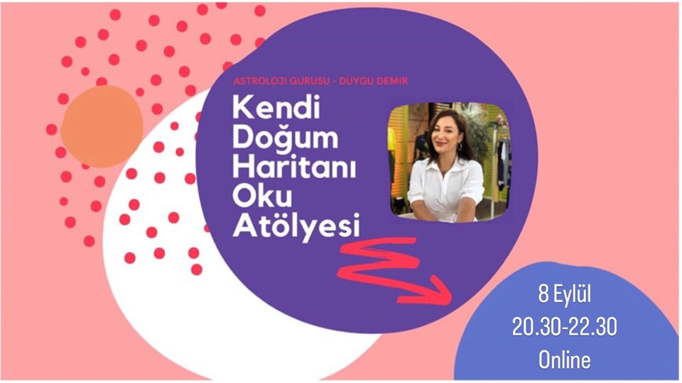 Kendi Doğum Haritanı Oku Atölyesi - Her Seviye & ONLINE