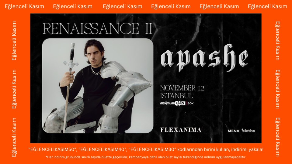 Apashe: Renaissance II World Tour – Istanbul
