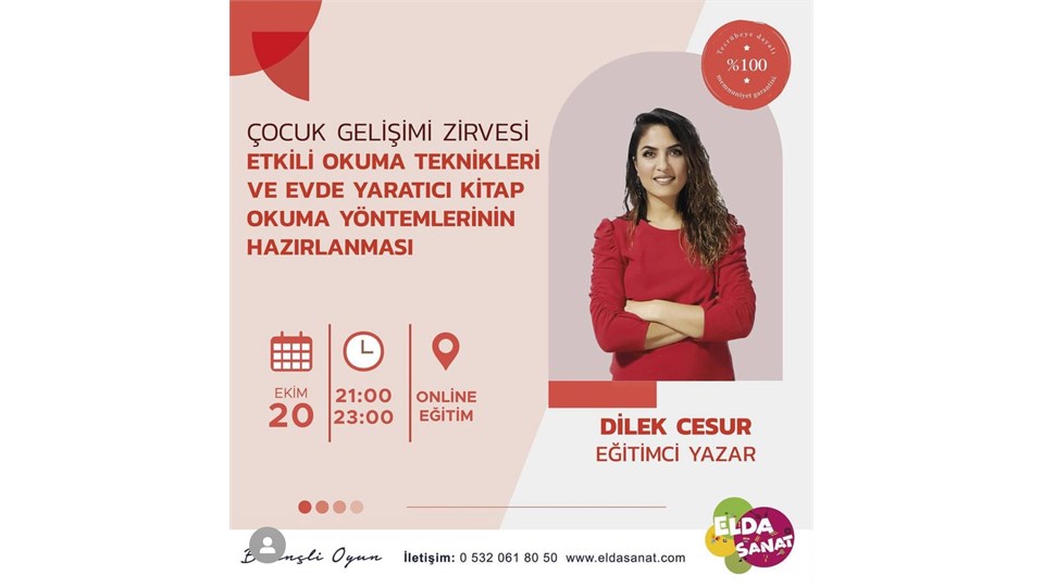 Dilek Cesur ile Yaratıcı Kitap Okuma Yöntemleri