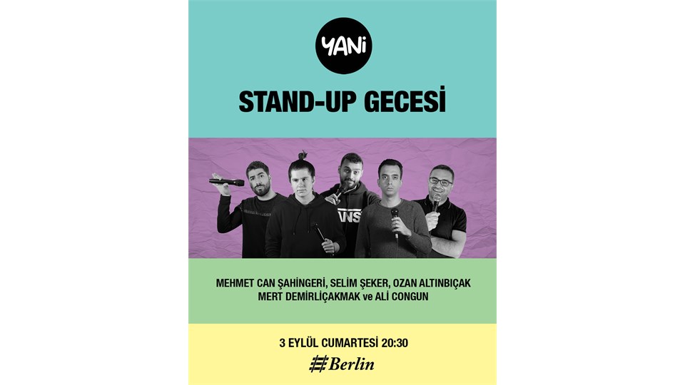 Yani Stand-up Berlin Pub Gecesi