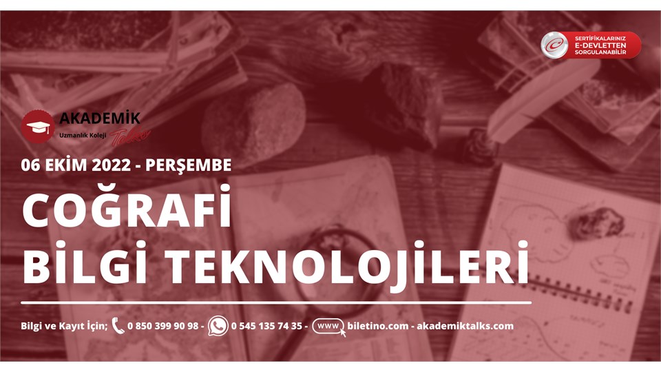 COĞRAFİ BİLGİ SİSTEMLERİ ve TEKNOLOJİLERİ (CBS)