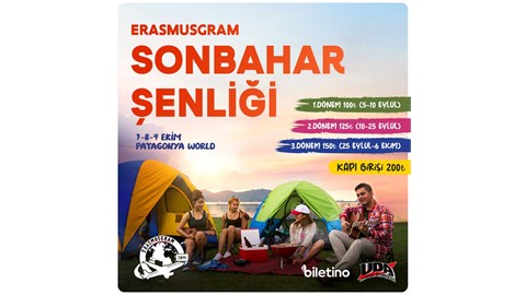 ERASMUSGRAM SONBAHAR ŞENLİĞİ