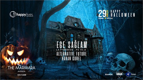 Happy Live's Presents Halloween RAVE The MARMARA HOTEL -6 FLOOR