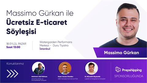 Massimo Gurkan Ücretsiz E-ticaret Söyleşisi
