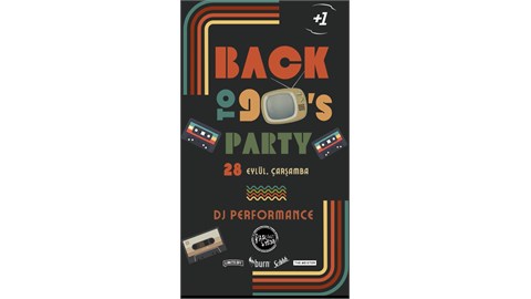 Back to 90's Party (Ücretsiz)