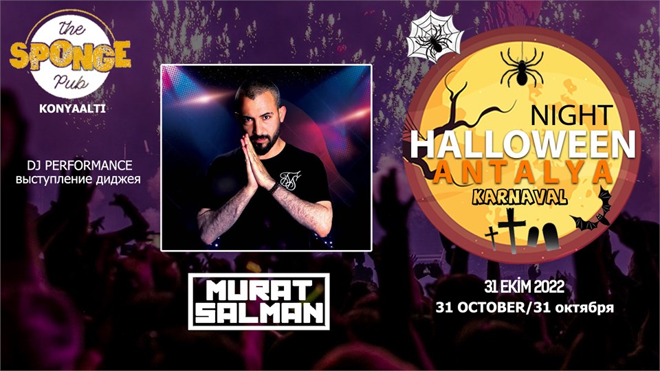 Halloween Night Antalya - Konyaaltı - Halloween Partisi - Sponge Pub Konyaaltı