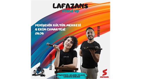 Lafazans Stand Up Rüya Aslangül Ali Arıkan 