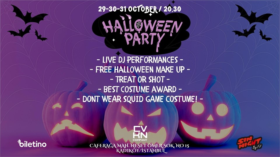 HALLOWEEN PARTY'S (HALLOWEEKEND)