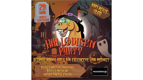 AT KAFALARI İLE  HALLOWEEN PARTİSİ