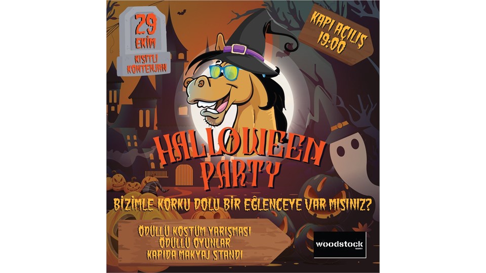 AT KAFALARI İLE  HALLOWEEN PARTİSİ