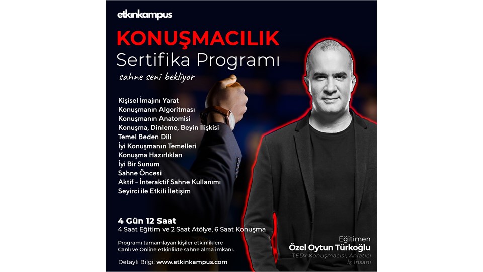 Konuşmacılık Sertifika Programı