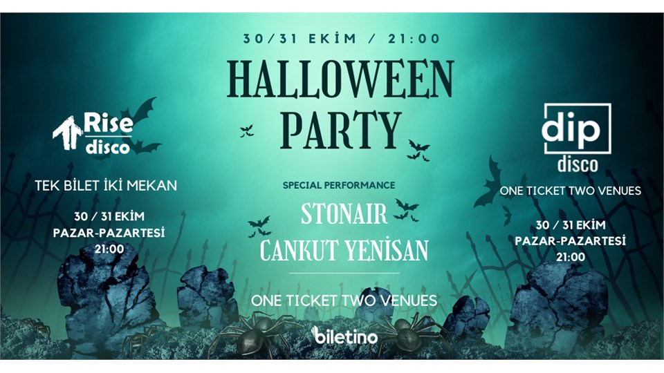 HALLOWEEN PARTY NIGHT ( 31 Ekim )
